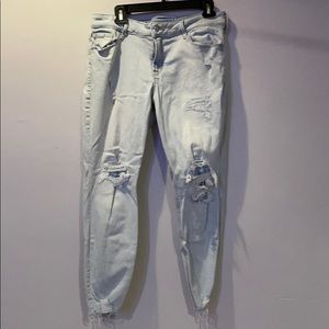 old navy - mid rise super skinny rockstar jeans